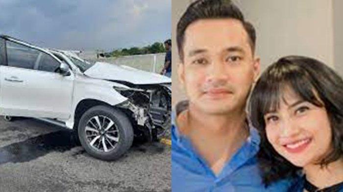 Vanessa Angel dan Suami Kecelakaan di Tol Jombang