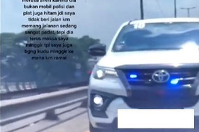 Mobil Pelat RF Pakai Rotator atau Strobo di Tilang, Kompolnas: Jangan Kasih Jalan