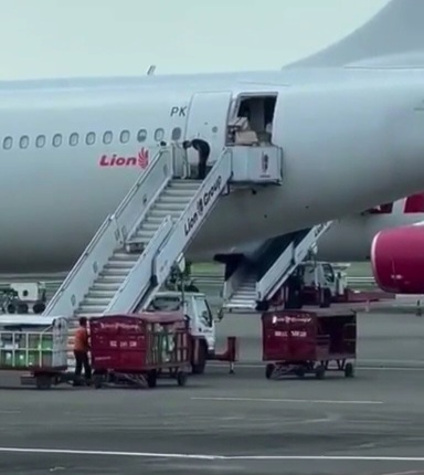 Kargo Penumpang Pesawat Ini Diturunkan Secara Kasar Oleh Pihak Maskapai