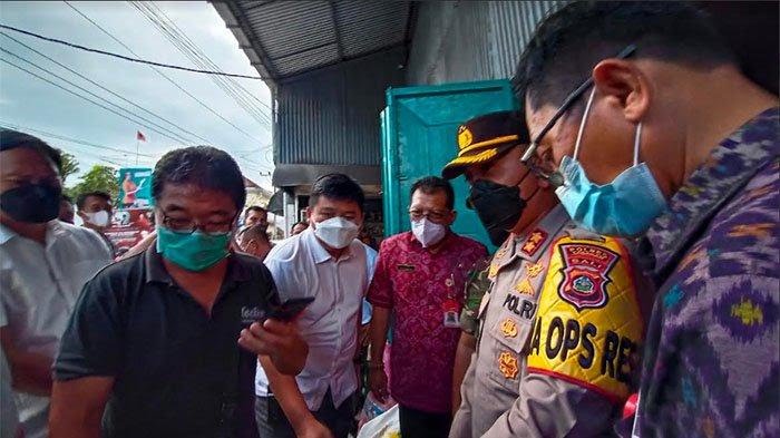 Seorang Warga Kepergok Borong Minyak Goreng Sebanyak 120 Kg Diamankan Polres Tabanan