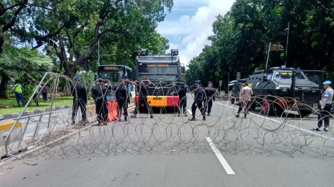 Kawasan Istana Bogor Ditutup Jelang Demo