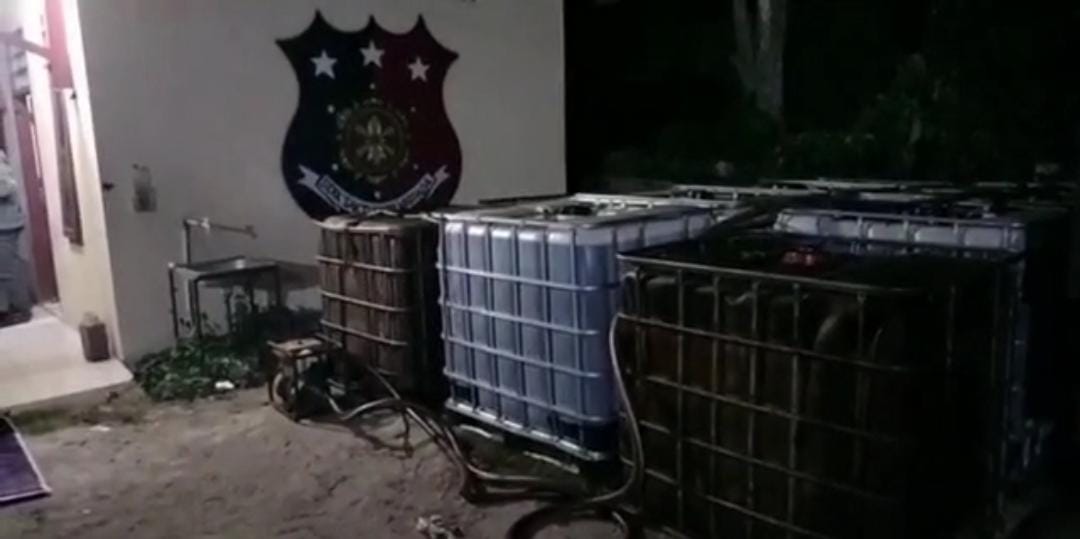 Penimbunan BBM 10 Ton Bio Solar Subsidi di Jambi Digerebek polisi