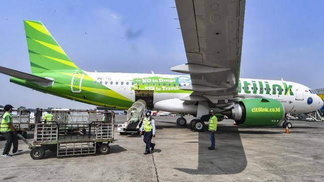 Pesawat Citilink Mendarat Darurat di Bandara Semarang Penumpang Selamat, ini Penyebabnya