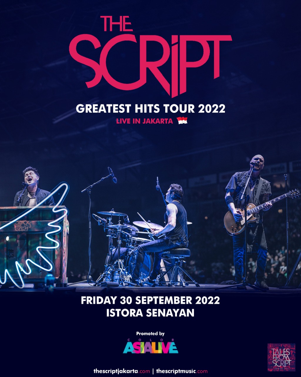 The Script Akan Konser di Jakarta