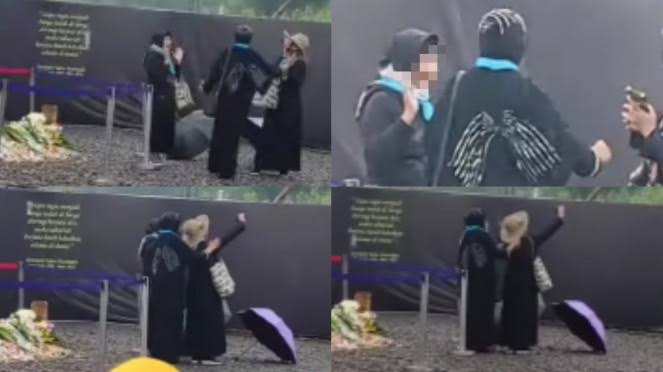 Emak-emak Selfie di Depan Makam Eril Tuai Hujatan Netizen: Miris!