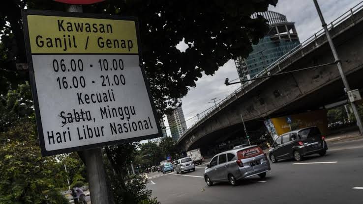 25 Titik Ganjil Genap di Jakarta Akan  Efektif Pekan Depan