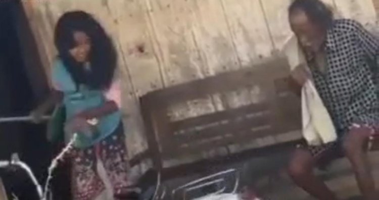 Viral, Kakek Tua Dipaksa Cucunya Ngemis Di Grobogan Dibawa Ke Panti Lansia