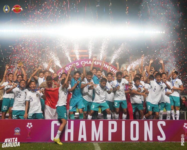 Garuda Asia Juara Piala AFF U-16 2022