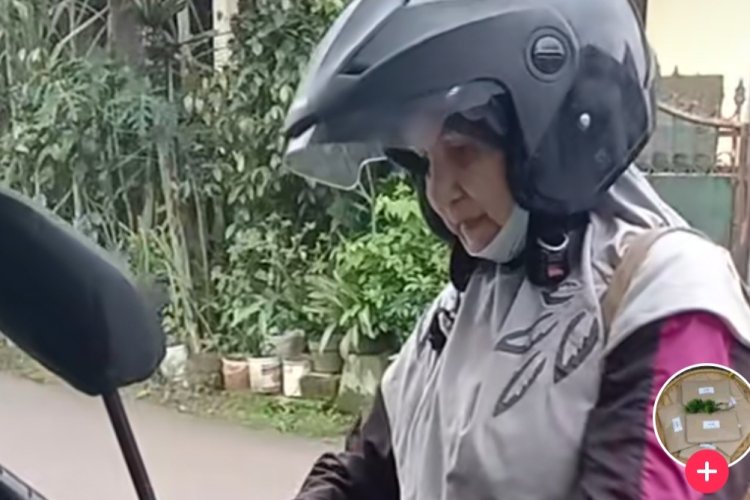 Viral Nenek 83 Tahun Masih Jago Bawa Sepeda Motor Lambeturah Official Website 