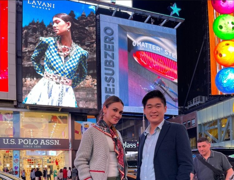 Terpampang di Time Square New York, AMERO Jadi Brand Perhiasan Lokal Pertama yang Tampil di New York Fashion Week