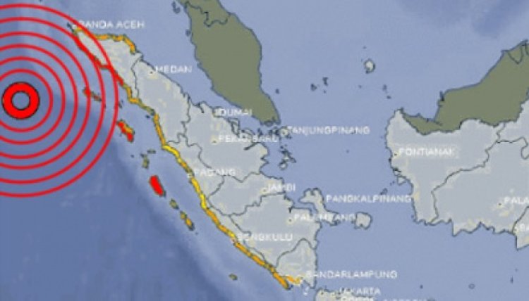 Gempa Kekuatan M 6,4 Guncang Meulaboh Terasa Hingga Banda Aceh