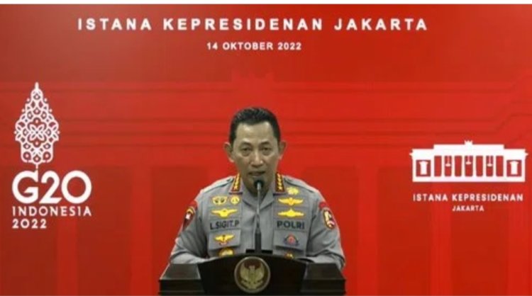 Tangan Kapolri Bergetar Usai Bertemu Jokowi Di Istana Negara