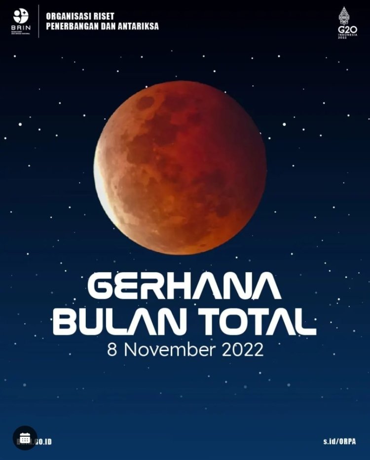 Gerhana Bulan Total Terjadi di Indonesia, Catat Tanggal dan Jamnya