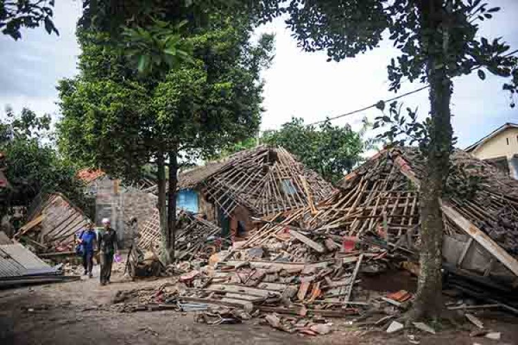 Sebanyak 681 Rumah di Sukabumi Rusak Imbas Gempa Cianjur