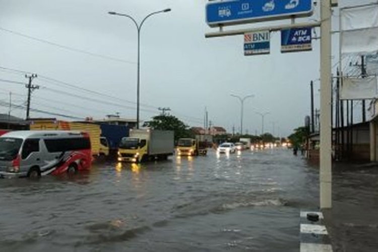 Hujan Lebat, Kota Semarang Dilanda Banjir
