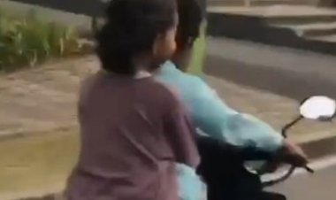 Viral Aksi Heroik Pelajar SMP Bantu Buka Jalan Mobil Damkar yang ...