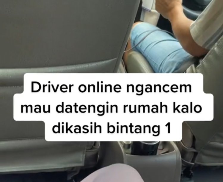 Viral Driver Taksi Online Ancam  Penumpang Datangi Rumahnya Gegara Masalah Rute