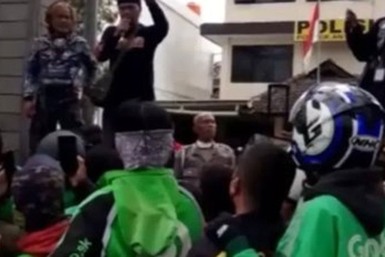Ricuh Ojol dan Ojek Pangkalan di Bandung, Polisi: Hanya Salah Paham