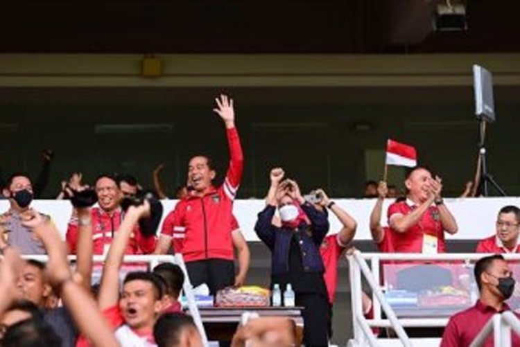 Jokowi Nonton Semifinal Timnas Indonesia vs Vietnam di Stadion GBK