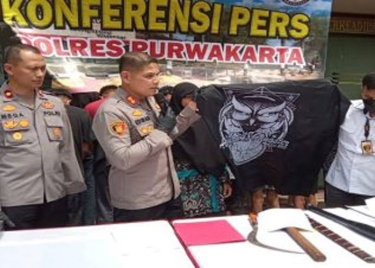 Polisi Tangkap 14 Anggota Geng Motor Bacok-Setrum Warga Jabar