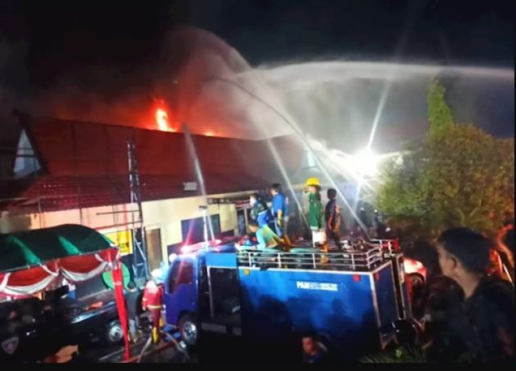 Gedung Biro SDM Polda Kalsel Kebakaran, Polisi Akan Usut Penyebabnya