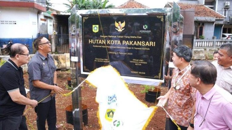 Hutan Kota Pakansari Pertama di Kabupaten Bogor, Bupati Bogor: Jaga Keindahannya