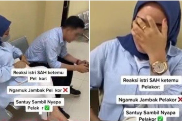 Viral Istri Sah Pergoki Suami Dan Selingkuhan Di Kantor Polisi ...