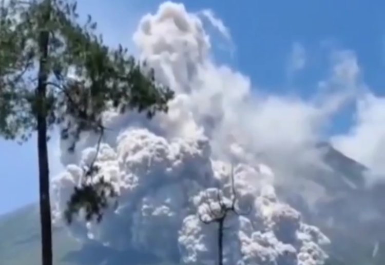 Erupsi Gunung Merapi Luncurkan Awan Panas, Warga Diminta Waspada