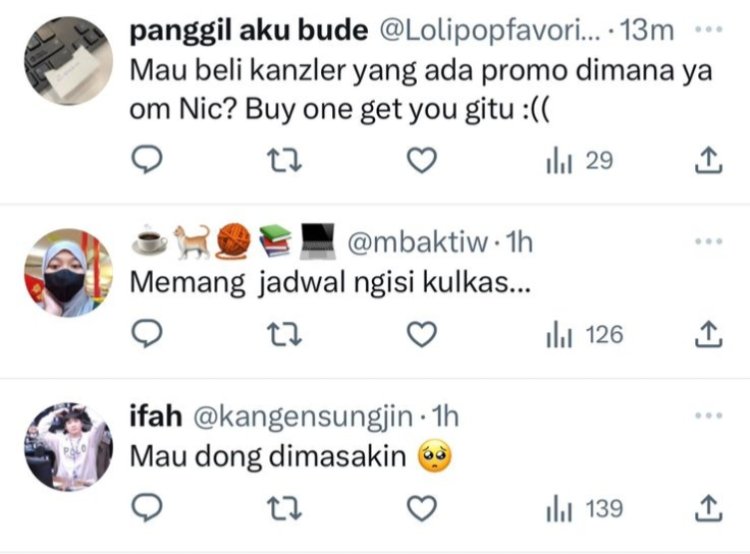 Nicholas Saputra Nge-Tweet Soal Nugget, Netizen Mau Buy 1 Get Nicho!