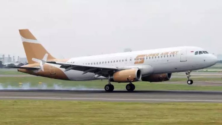 Maskapai Super Air Jet Rute Bali-Jakarta Alami Gangguan Tekanan Udara Saat Terbang