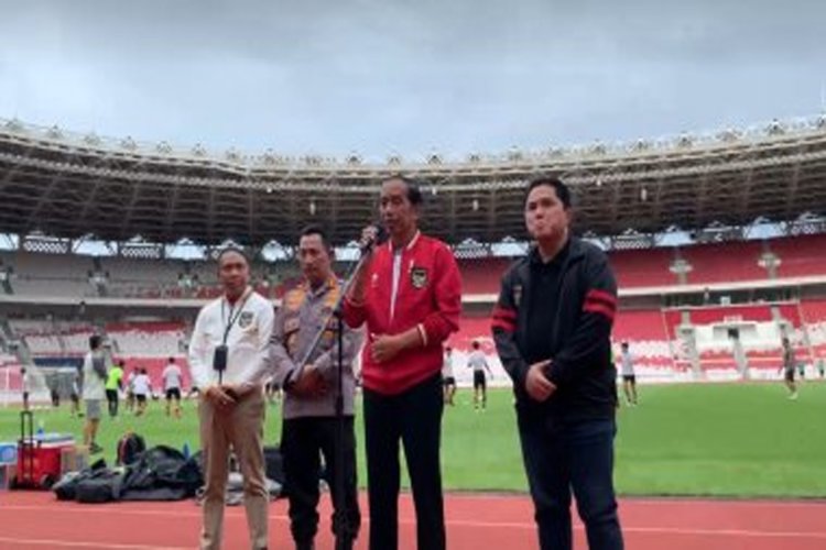 Jokowi Beri Wejangan ke Pemain Timnas Indonesia Usai Gagal Tampil di Piala Dunia U-20