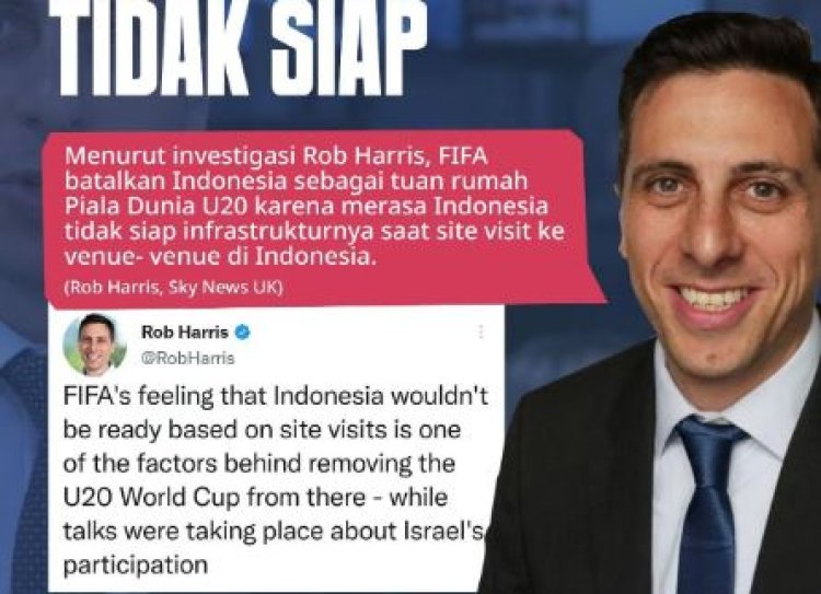Bocoran Jurnalis Inggris, Alasan FIFA Coret Indonesia sebagai Tuan Rumah Piala Dunia U-20