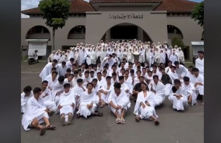 Viral Study Tour Umroh Murid SMA Satu Angkatan, Hasil Nabung 3 Tahun