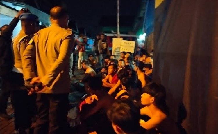 Diduga Bikin Ricuh di Malam Takbiran Sejumlah Pemuda Ditahan di Purwakarta