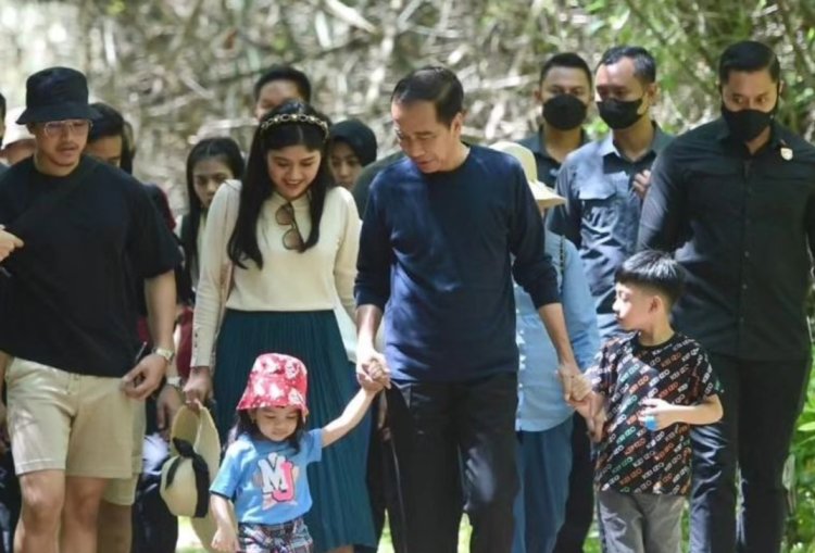 Jokowi dan Keluarga Nyaris Makan Buah Diduga Berformalin di Labuan Bajo