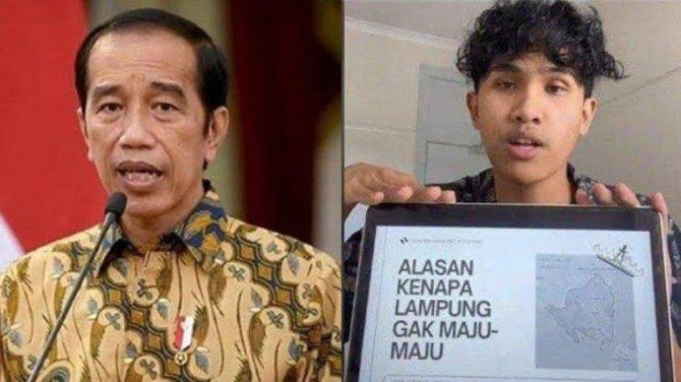 Lagi, Bima TikToker Nyinyirin Kunjungan Jokowi Telusuri Jalan Rusak di Lampung