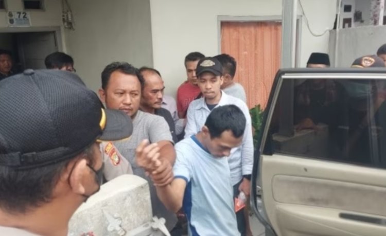 Penusuk Lansia diduga ODGJ Ditangkap Polisi di Depok