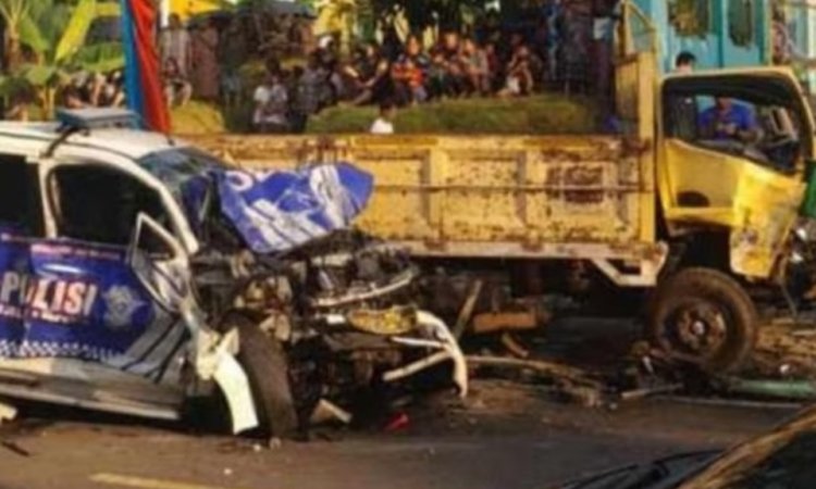 Kecelakaan Beruntun Melibatkan Mobil Patwal dan Wagub di Ciamis