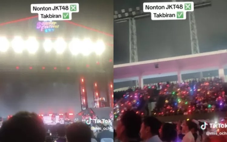 Viral Member Pukul Bedug di Konser JKT48 Summer Festival 2023, Penonton Takbiran