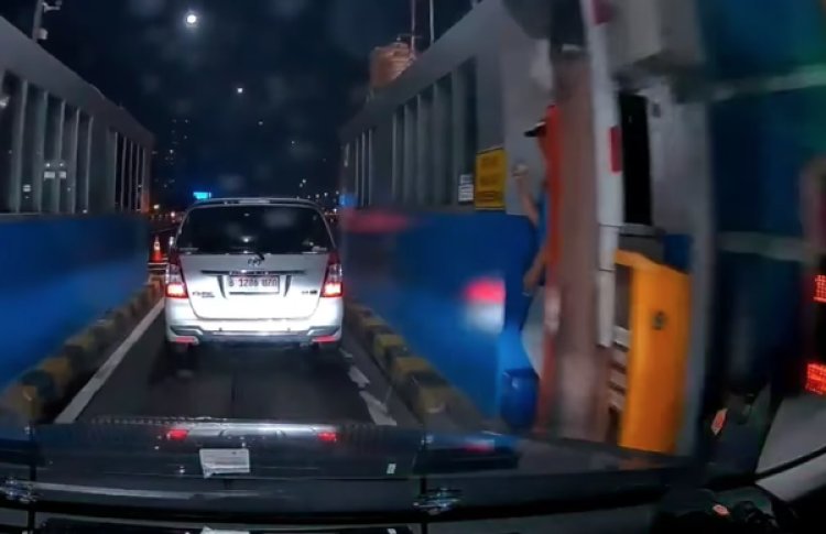 Viral Video Mobil Bayar Tol Tanpa Berhenti, Petugas: Saya Kira Belum Bayar