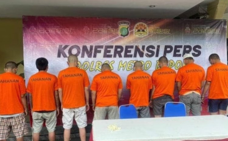 Delapan Napi Keroyok Pelaku Pencabulan hingga Tewas di Dalam Sel Polres Metro Depok