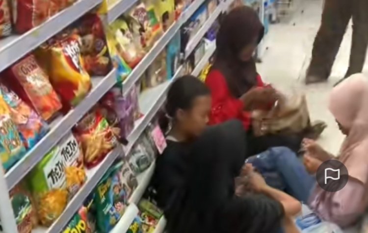 Viral Sejumlah Bocah Bermain di Minimarket, Netizen: Malah pada Piknik
