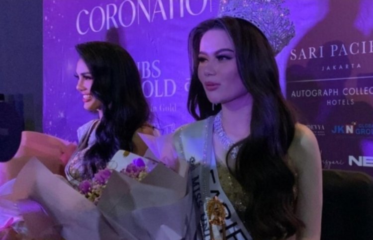 Selamat! Fabienne Nicole Groeneveld Sabet Juara di Miss Universe Indonesia 2023