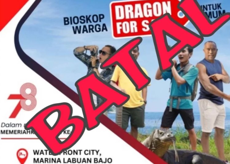 Pemutaran Film Dokumenter 'Dragon for Sale' di Labuan Bajo Mendadak Dibatalkan Polisi