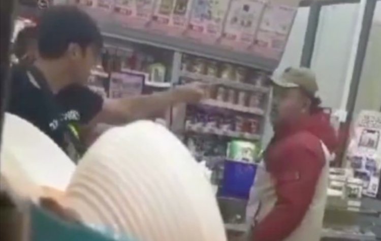 Viral lagi, Rudy Golden Boy Adu Jotos dengan 2 Pemuda di Minimarket