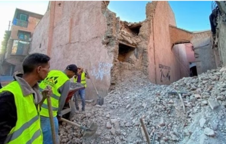 Gempa Dasyat Guncang Maroko, Ratusan Orang Tewas