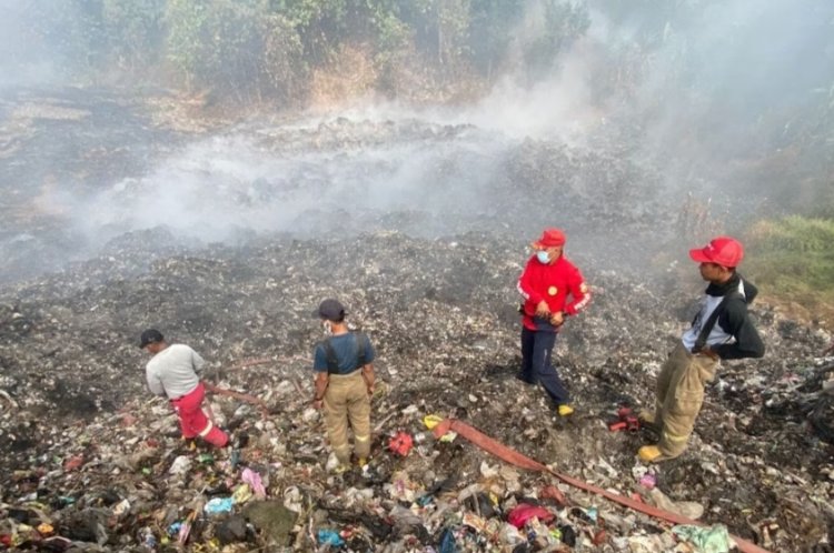 Soal Kebakaran TPA Sarimukti, Bandung Barat Pasrahkan ke Pemprov Jabar
