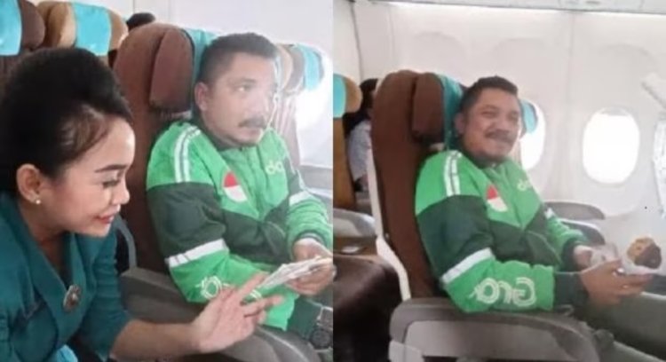 Viral Driver Ojol Naik Pesawat dari Medan-Yogyakarta Demi Bakpia Pesanan Pelanggan