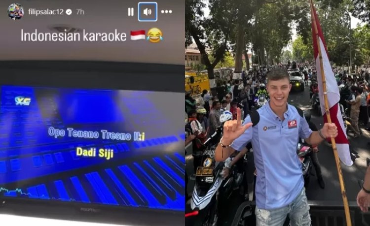 Viral Rider MotoGP Karaoke Nyanyi Lagu Jawa