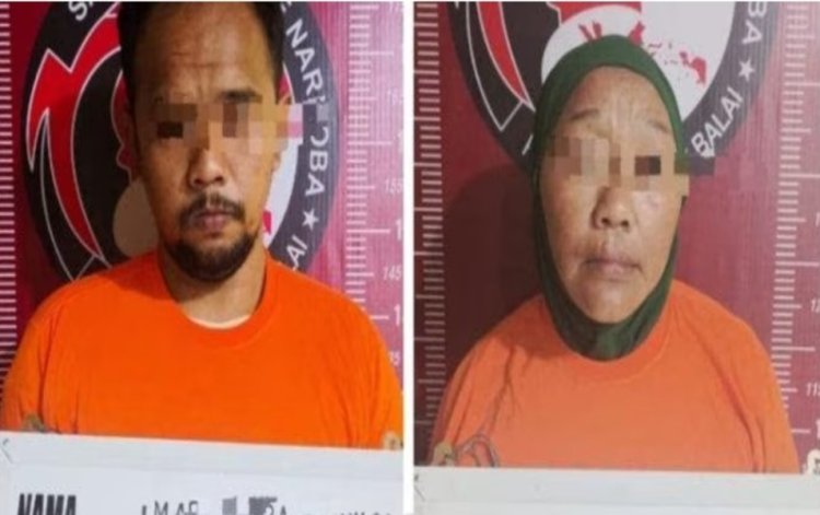 Polisi Tangkap Ibu dan Anak Jadi Bandar Sabu di Sumut